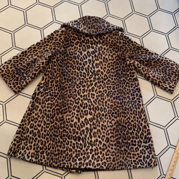 Vintage 1950s-60s leopard print coat - Picture 6 of 13